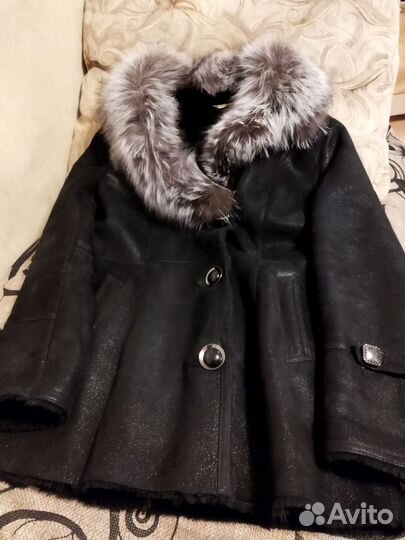 Дубленка женская зимняя