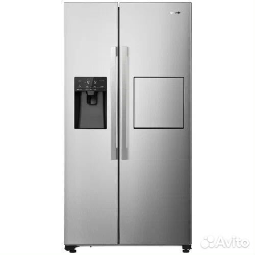 Холодильник Gorenje nrs9182vxb1, серый