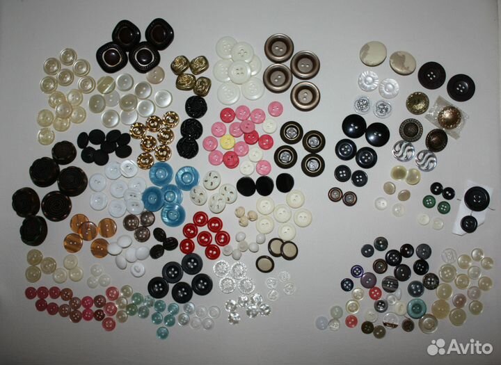 Ткани и пуговицы. Обмен