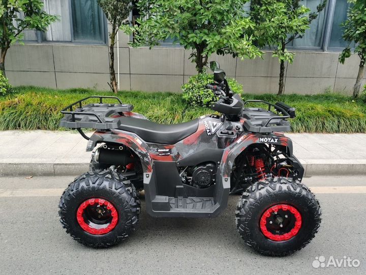 Квадроцикл ATV Motax Grizlik T200 LUX красный
