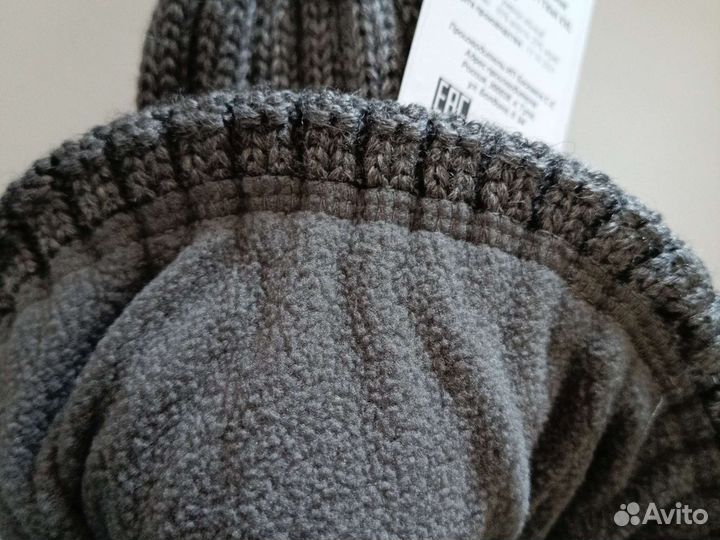 Вязаная шапка мужская