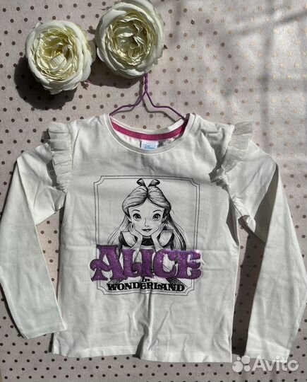 Лонгслив на девочку 110-116 Original Marines