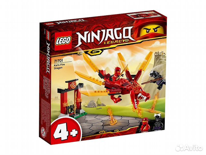Конструктор lego Ninjago 71701 Огненный дракон Кая