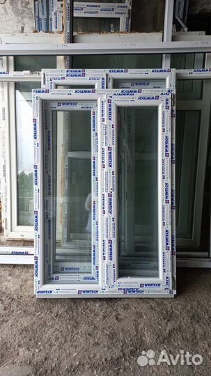 Пластиковые окна новые разные