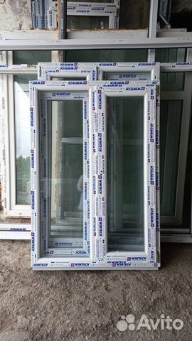 Пластиковые окна новые разные