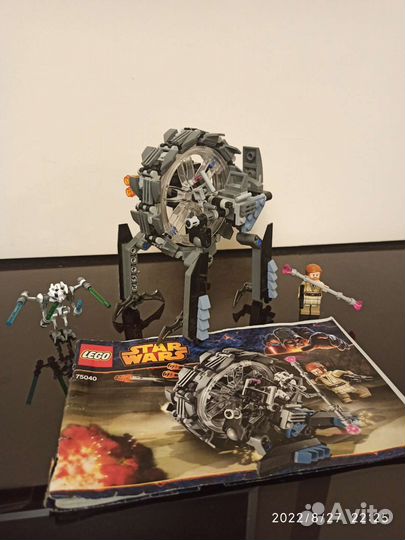 Lego Star Wars Машина генерала Гривуса 75040