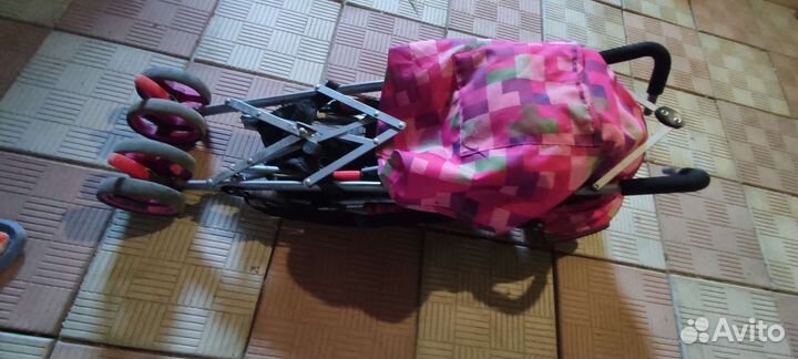 Прогулочная коляска трость бу