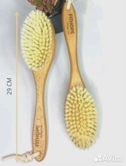 Щетка для сухого массажа новая