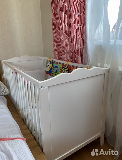 Кроватка IKEA хенсвик