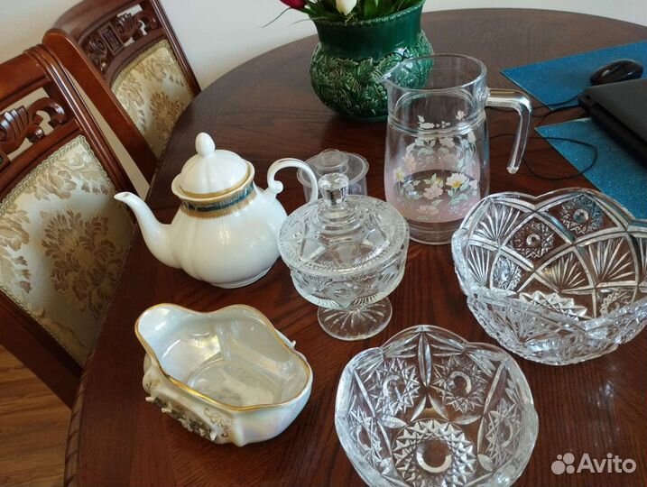 Посуда разное,хрусталь СССР