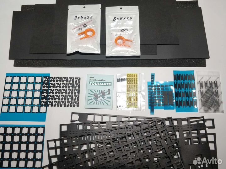O-ring демпфирующие кольца Шумоизоляция клавиатуры