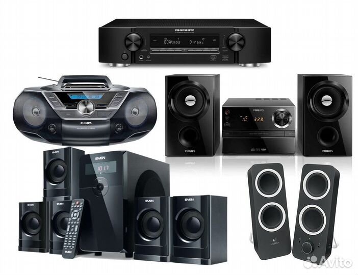 Ремонт аудиотехники,видеотехники,бытовой техники