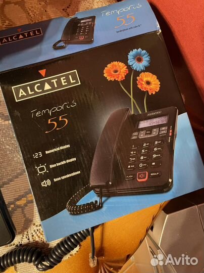 Телефон стационарный Alcatel новый