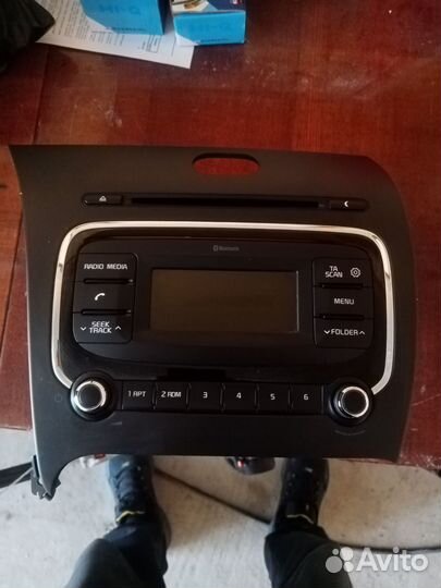 Штатная могнитола кия церато 3. 2017год