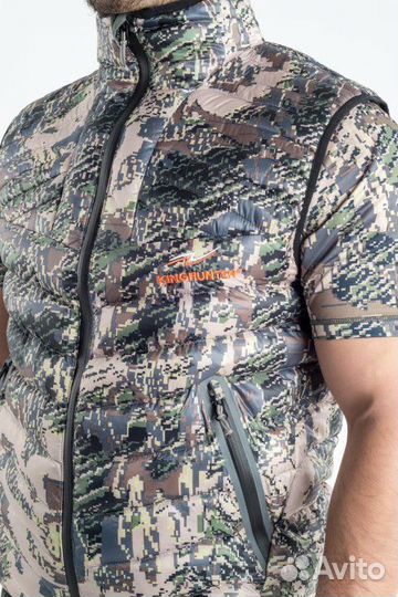 Жилет King Hunter warm light Camo Gray