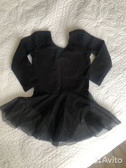 Купальник гимнастический с юбкой 110