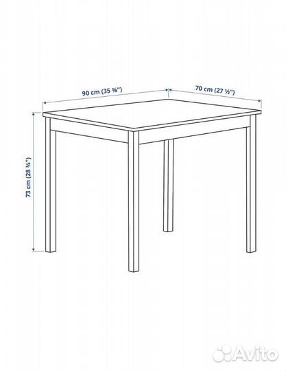 Новый стол кухонный IKEA олмстад. Доставка