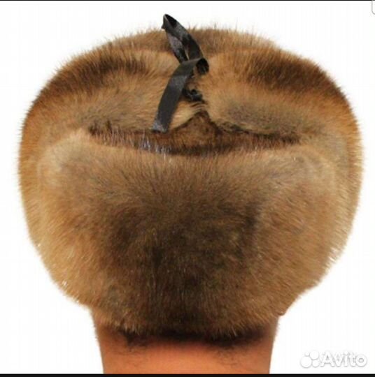 Шапка ондатра мужская