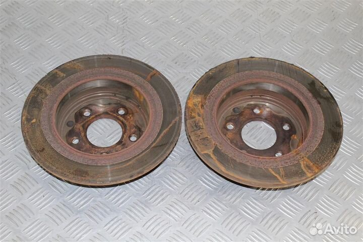 Диск тормозной задний комплект Nissan X-Trail T31