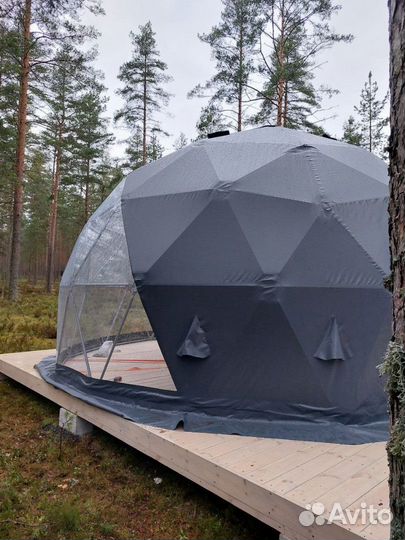Глэмпинг / геокупол / сфера