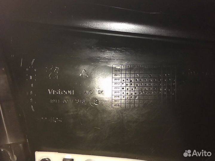 Обшивка двери Peugeot 2008