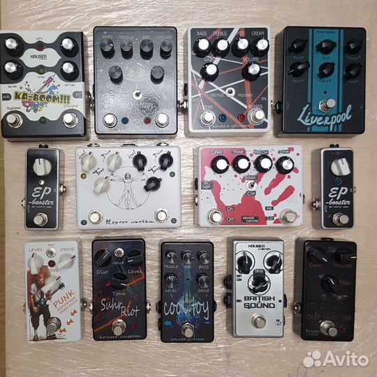Гитарные педали эффектов