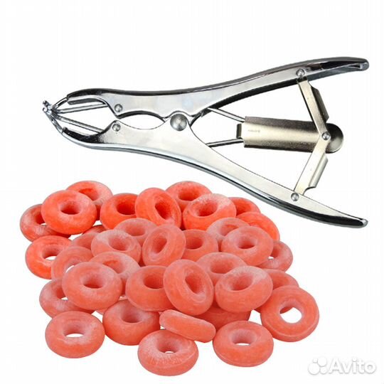 Натяжные щипцы для надевания резиновых колец