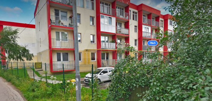 3-к. квартира, 80,1 м², 2/4 эт.