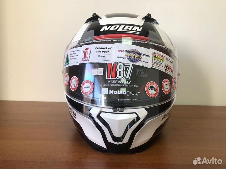 Мотошлем Nolan N87 Arcad N-com L XXL