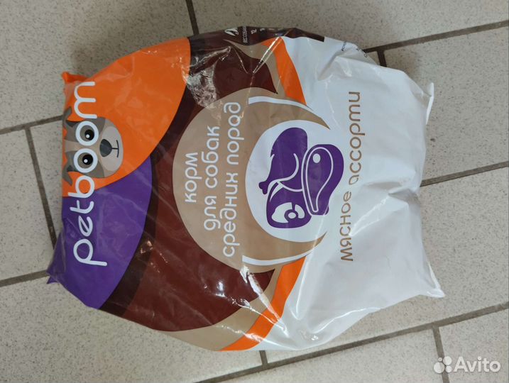 Корм для собак petboom 2кг