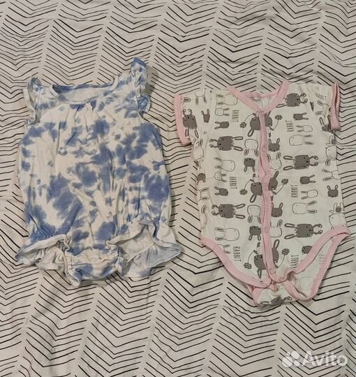 Детские вещи на девочку 62-74 пакетом