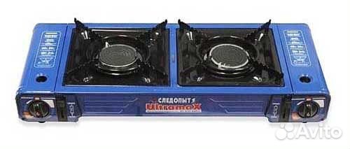 Плита наст. газовая Следопыт ultramax, двойная (с