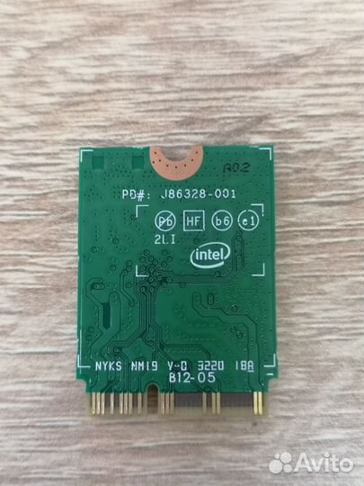 Wi-Fi адаптер + Bluetooth Intel AX201NGW