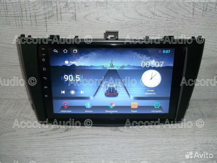 Магнитола Toyota Avensis Android GPS WiFi