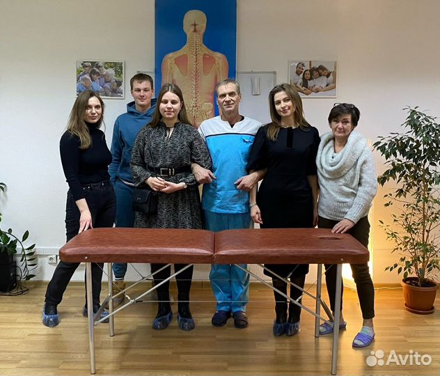 Кинезиолог - сниму боль в спине и шее