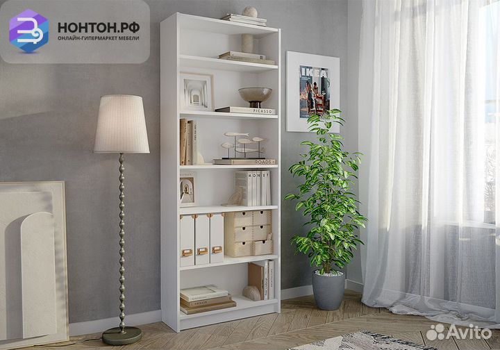 Стеллаж Бильд белый