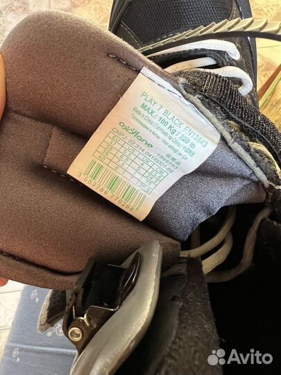 Ролики oxelo Play 7 раздвижные 39-42