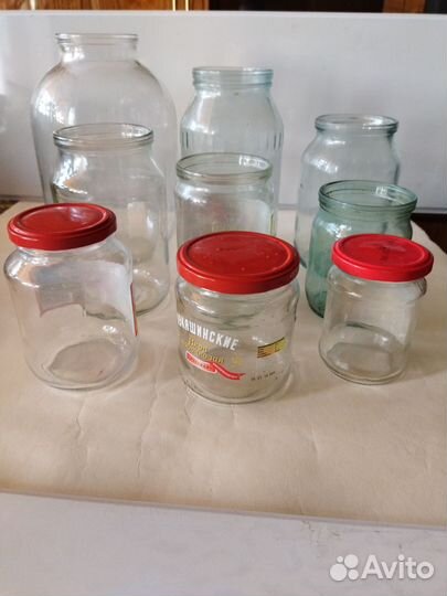 Банка стеклянная