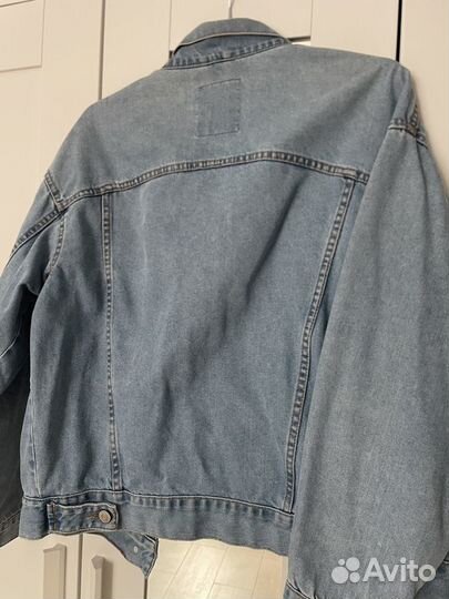 Куртка джинсовая pull&bear, пулэндбир