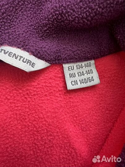 Флисовая кофта на девочку