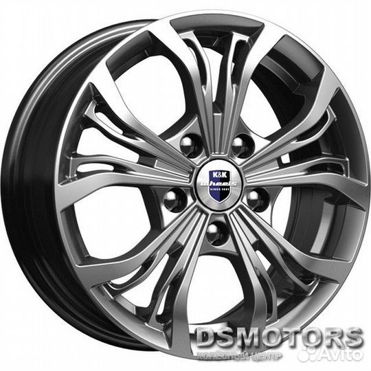 Диски Аламида 6.5/16 5x100 ET38 d67.1 дарк платину