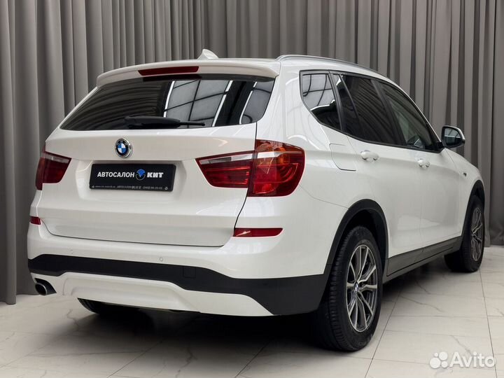 BMW X3 2.0 AT, 2016, 126 486 км