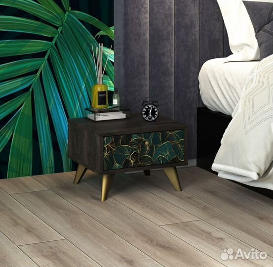 Фьюжн Тумба тм-004 Камень угольный tropical