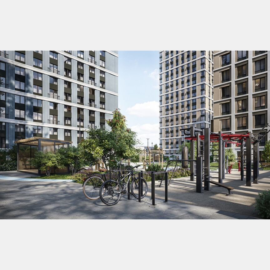 2-к. квартира, 51,5 м², 8/16 эт.