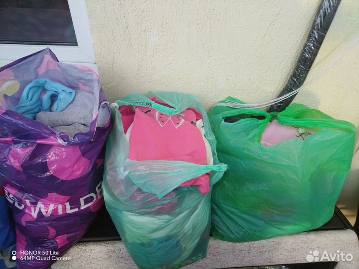 Детские вещи пакетом для девочки
