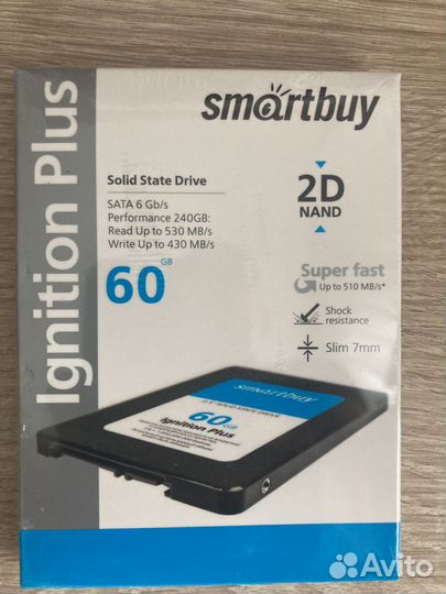 Ssd SATA smartbuy 60gb