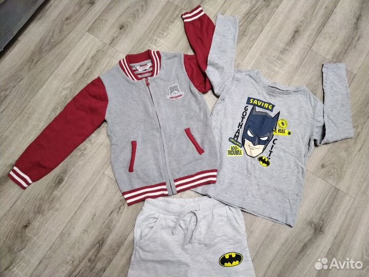Костюм Бетмен с кофтой 116-122 р