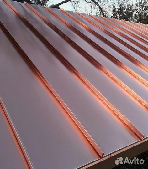 Фальцевая кровля. Металлочерепица