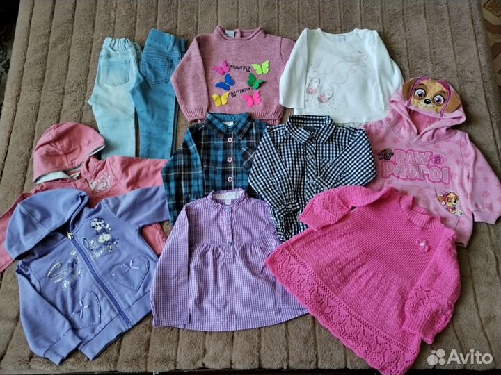 Комплект для девочки 80-86