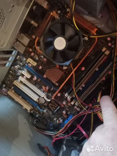 Материнская плата+процессор+память